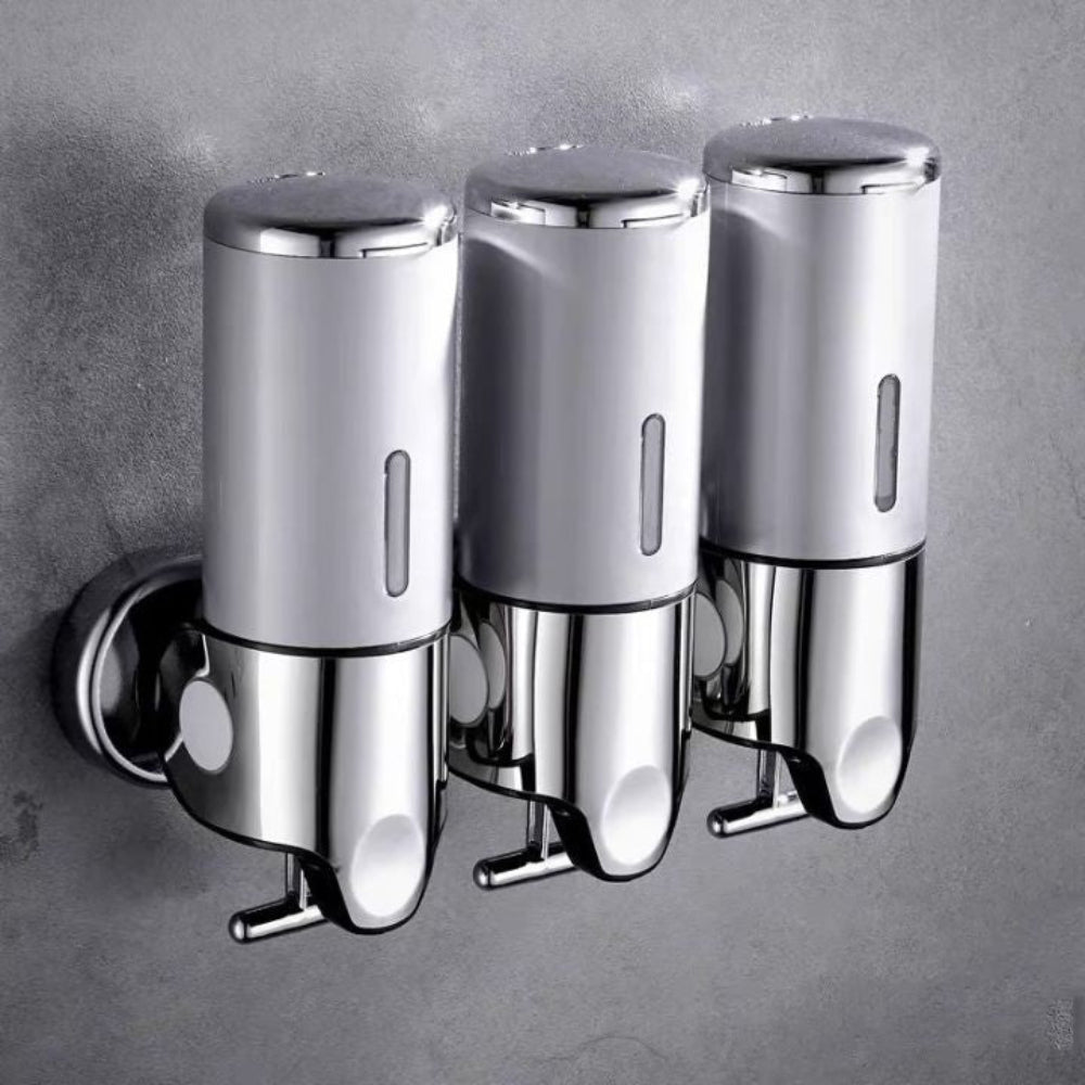 Modern Wall-Mounted Soap Dispenser – Stylish Bathroom Accessory for Liquid Soap, Lotion or Sanitizer