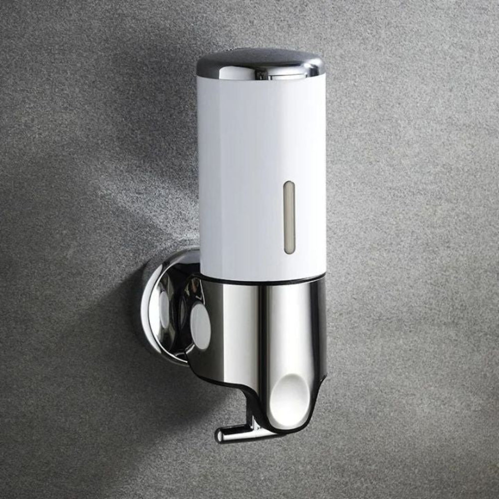 Modern Wall-Mounted Soap Dispenser – Stylish Bathroom Accessory for Liquid Soap, Lotion or Sanitizer