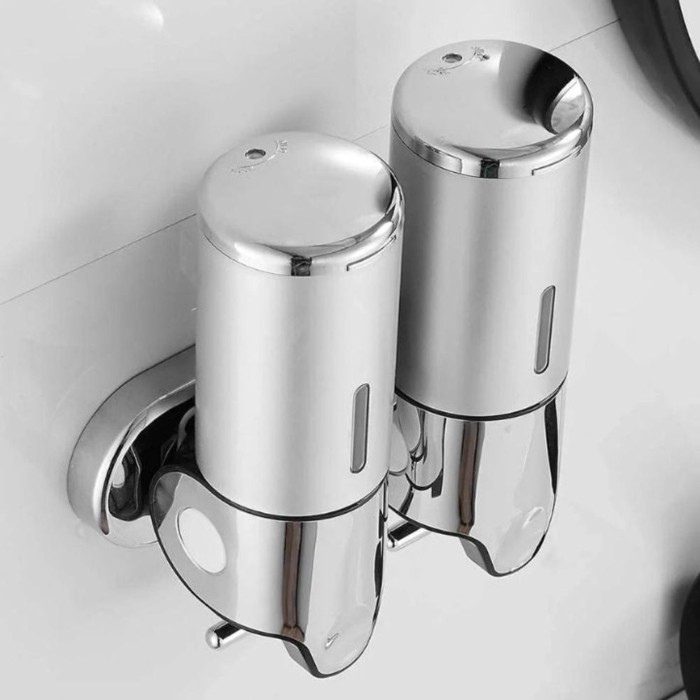 Modern Wall-Mounted Soap Dispenser – Stylish Bathroom Accessory for Liquid Soap, Lotion or Sanitizer