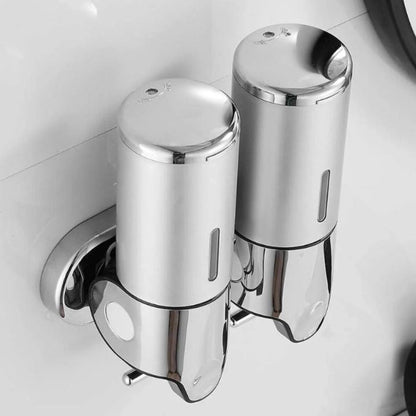 Modern Wall-Mounted Soap Dispenser – Stylish Bathroom Accessory for Liquid Soap, Lotion or Sanitizer