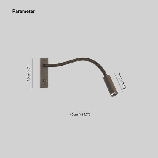 Navo – Minimalist Adjustable LED Wall Spotlight for Modern Interiors