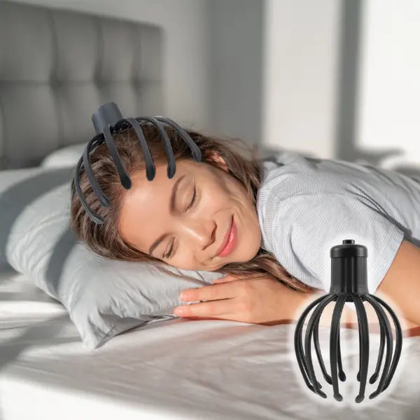 NeuroEase Pro Head Massager – Instant Stress Relief & Deep Relaxation - Rechargeable & Portable