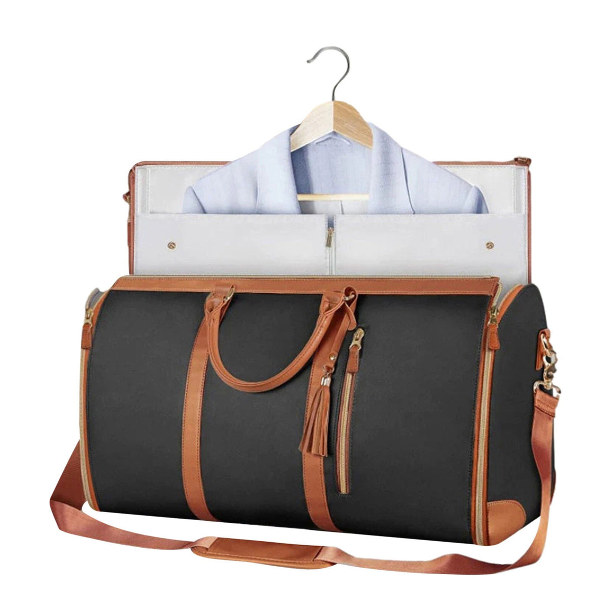 Spacious Rolling Travel Bag – Extra-Large Luggage with Wheels & Organizer Compartments