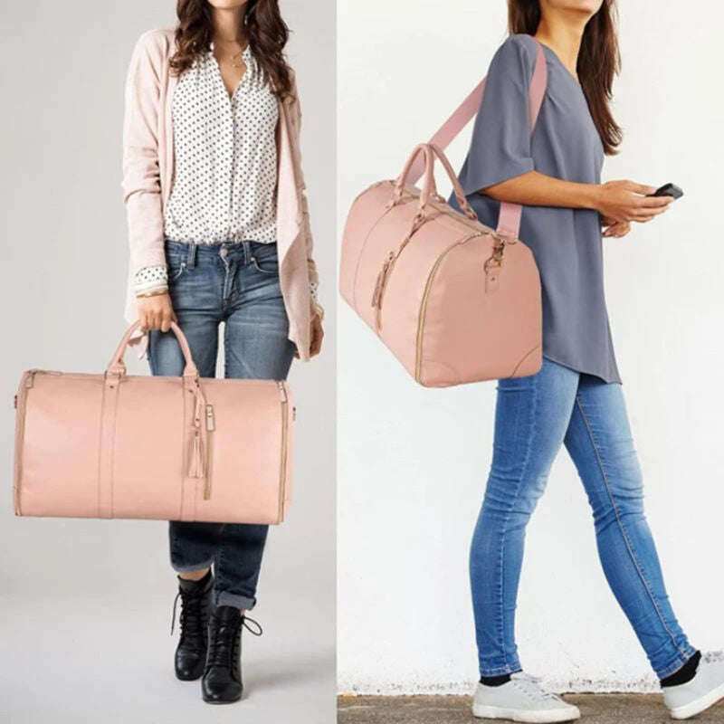 Spacious Rolling Travel Bag – Extra-Large Luggage with Wheels & Organizer Compartments