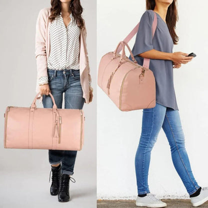 Spacious Rolling Travel Bag – Extra-Large Luggage with Wheels & Organizer Compartments