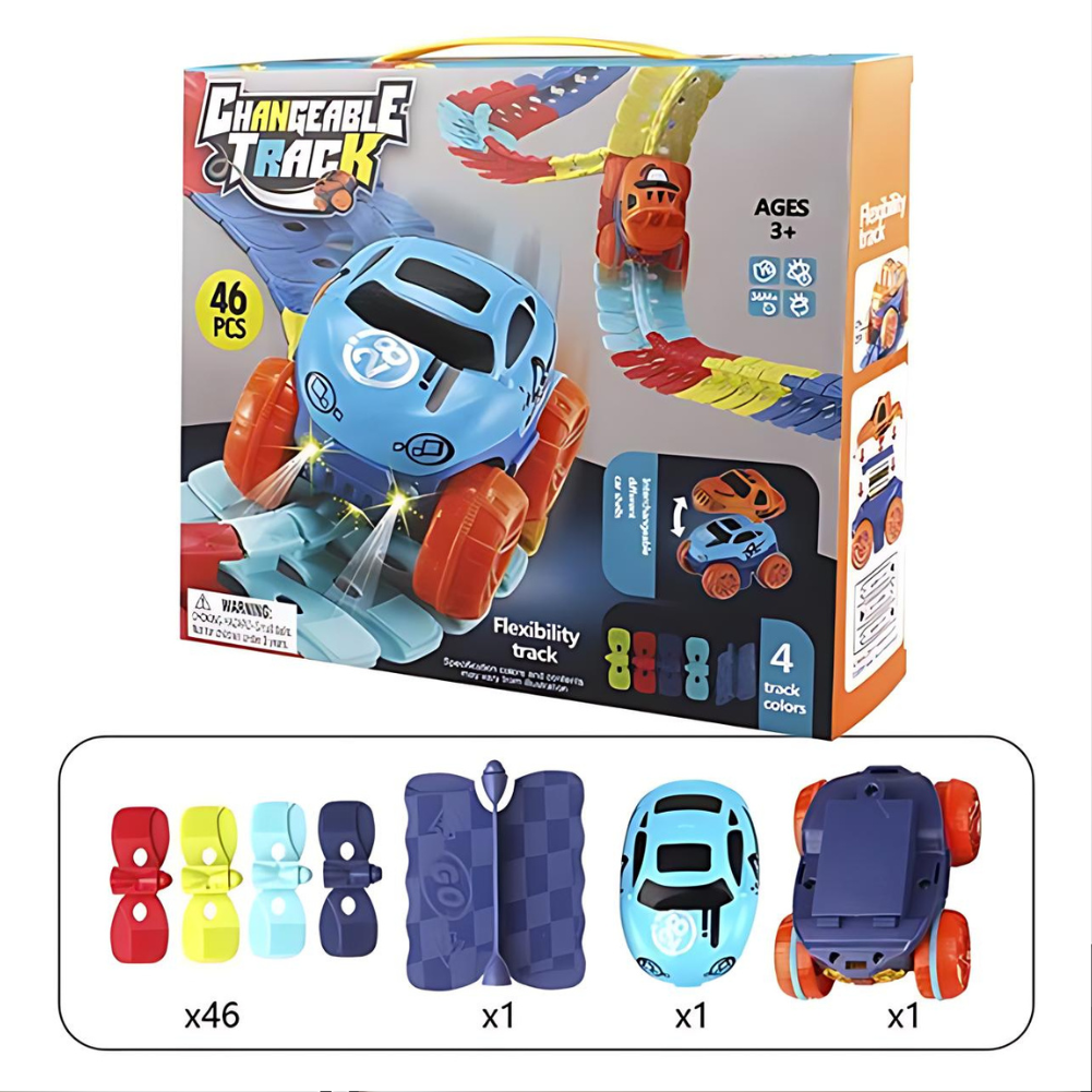 MagniTrack – Magnetic Car Track Toy for Kids | Educational & Creative Play Set