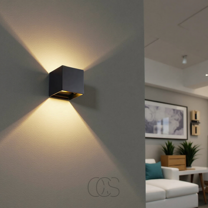 Luxe Wall Light – Motion Sensor & Warm Ambient LED Lighting (2700K)