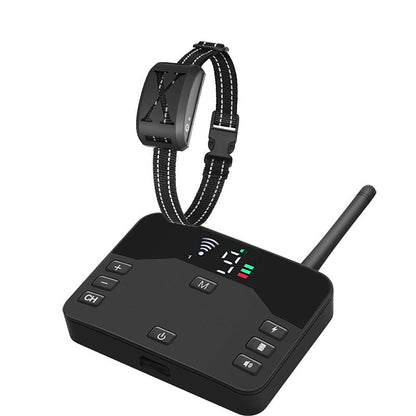 Wireless Dog Fence System with Adjustable Waterproof Collar – Up to 240 Metres Range