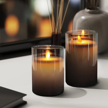AuraFlame Flameless Candle Set – Realistic LED Candles with Remote Control