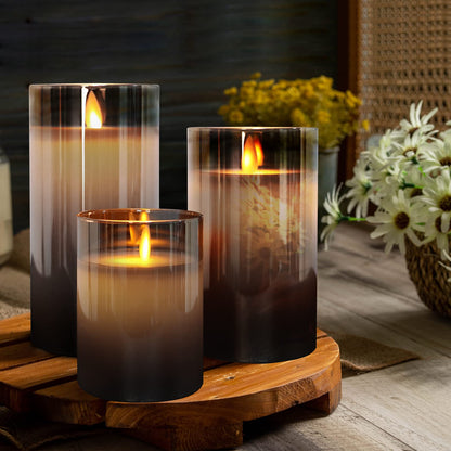 AuraFlame Flameless Candle Set – Realistic LED Candles with Remote Control