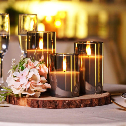 AuraFlame Flameless Candle Set – Realistic LED Candles with Remote Control