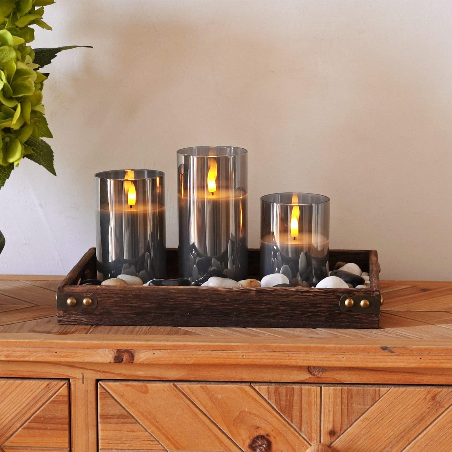 AuraFlame Flameless Candle Set – Realistic LED Candles with Remote Control
