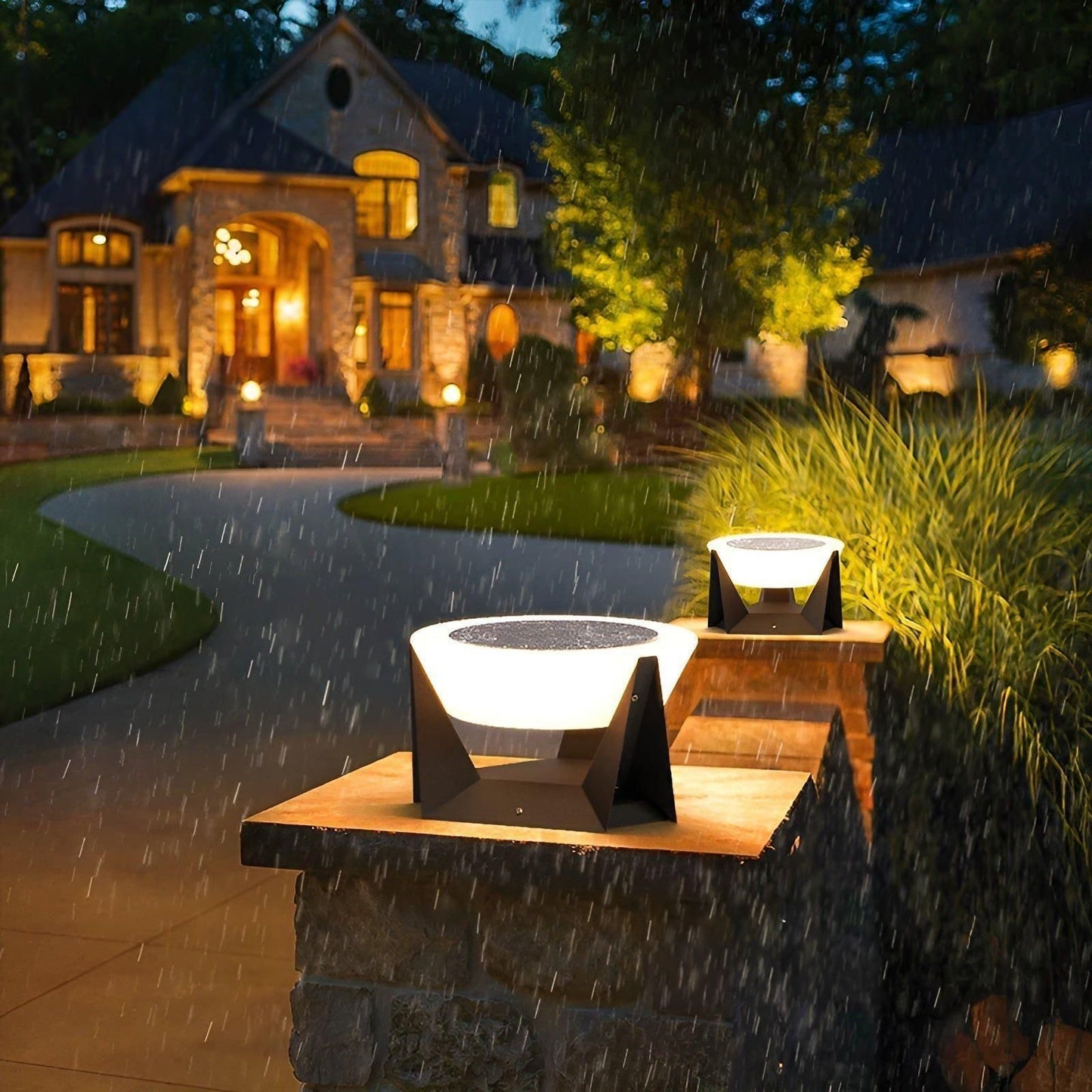 Luxio Solar – Luxurious Solar-Powered Japanese Garden Lamp