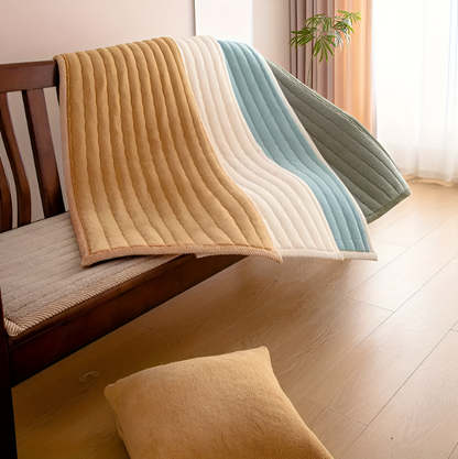PolyesPlush Non-Slip Sofa Cover – Pet-Friendly, Machine Washable Couch Protector