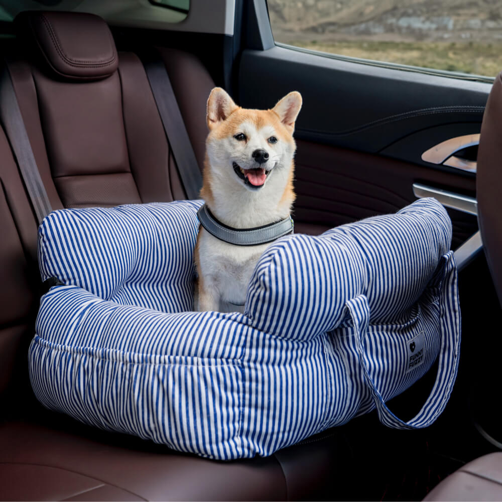 ComfyRide - Dog Car Seat Bed – Safe, Soft & Travel-Friendly Pet Carrier