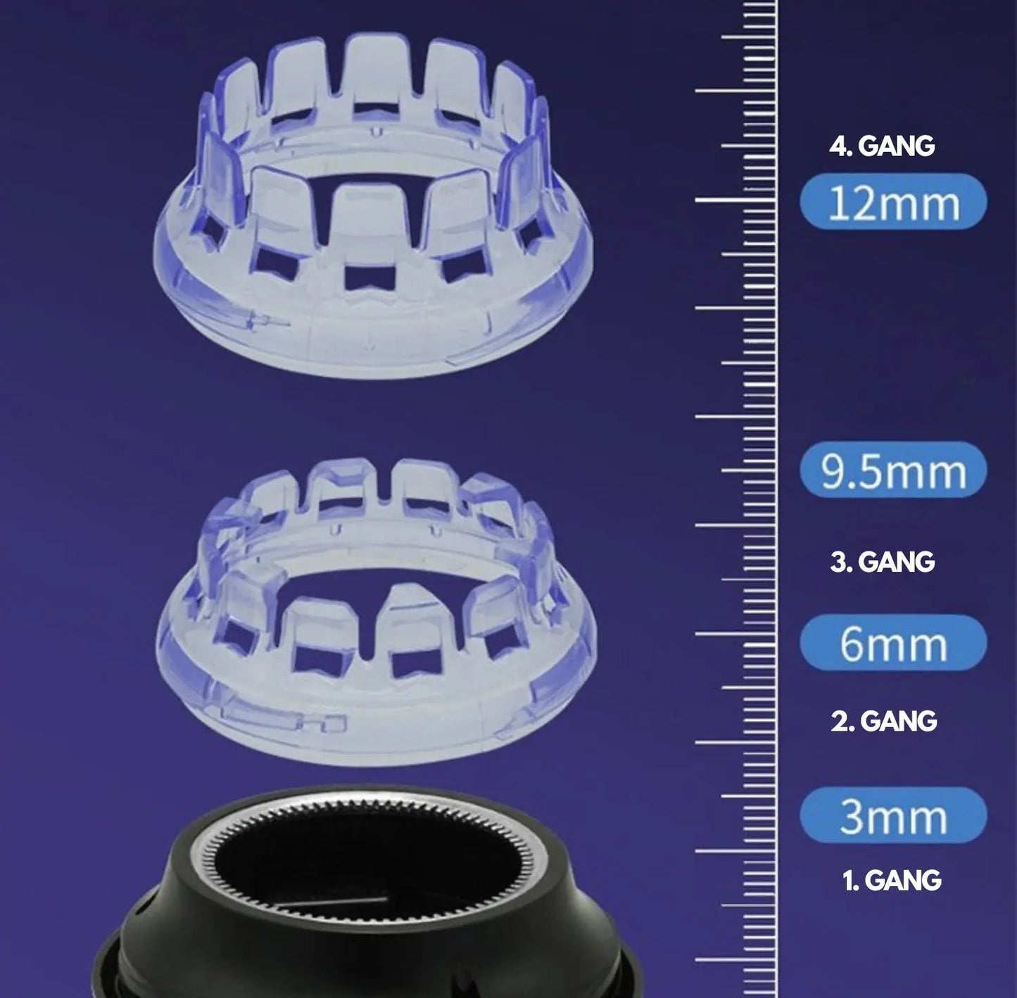 EdgePro | Wireless Hair Clipper – Precision Trimmer, USB Rechargeable