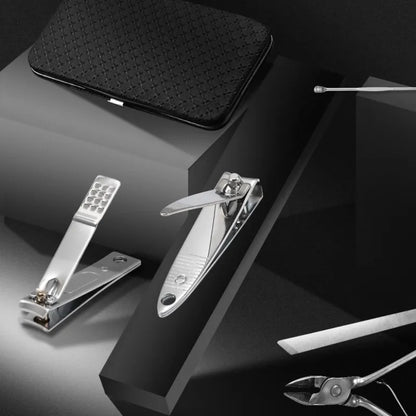 LuxeTools 19-Piece Professional Stainless Steel Manicure & Pedicure Set