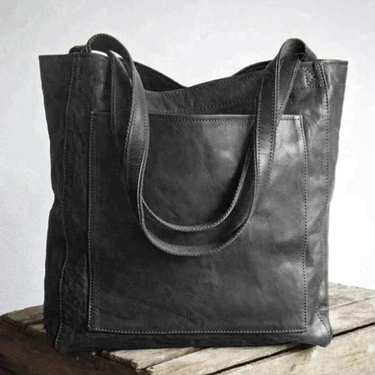 Eva | Luxury Leather Handbag for Women – Elegant Everyday Shoulder Bag with Inner Compartments