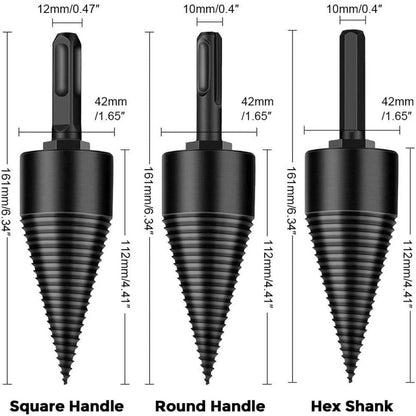 Shank Firewood Drill Bit - Works With Any Drill