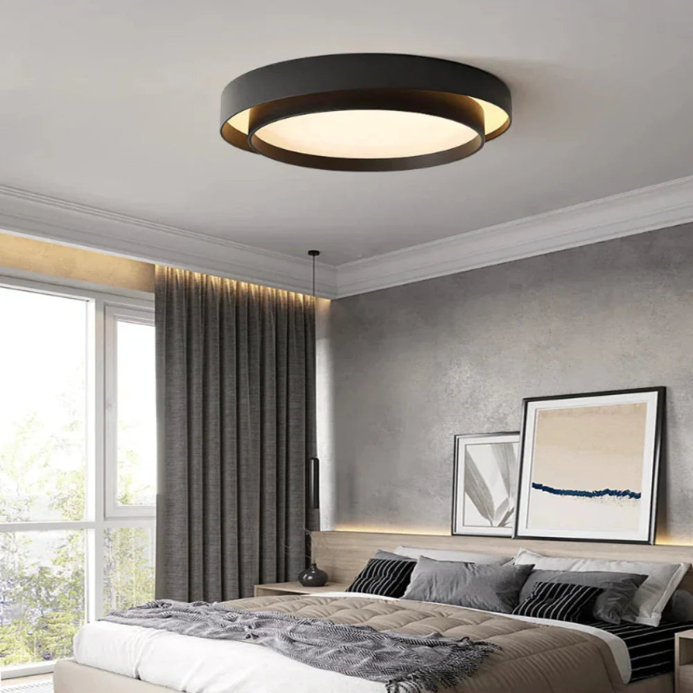 NordicAura – Minimalist LED Ceiling Light for Modern Homes