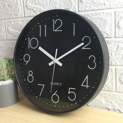 30cm Silent Non-Ticking Wall Clock – Modern Minimalist Design