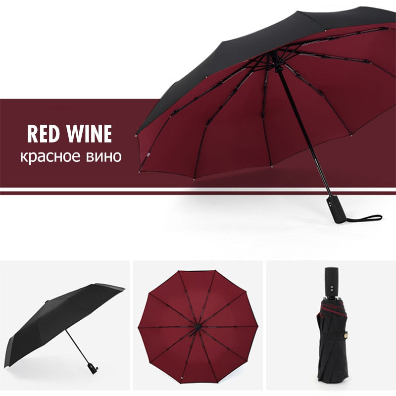 Windproof Storm Umbrella – Durable, Compact & Lightweight