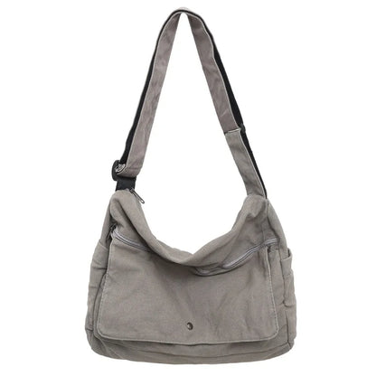 CrossStream – Stylish Canvas Messenger Shoulder Sling Bag for Everyday Use
