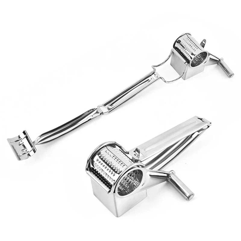 Rotary Cheese Grater – Stainless Steel Kitchen Essential for Effortless Grating