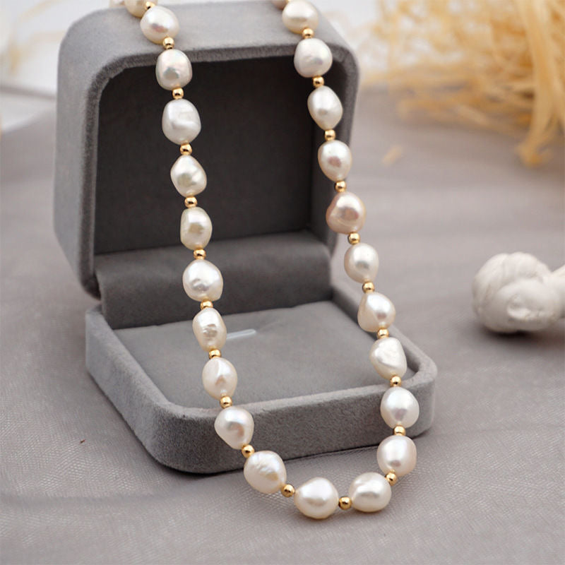 Celeste Freshwater Pearl Pendant Necklace – Timeless Elegance for Every Occasion