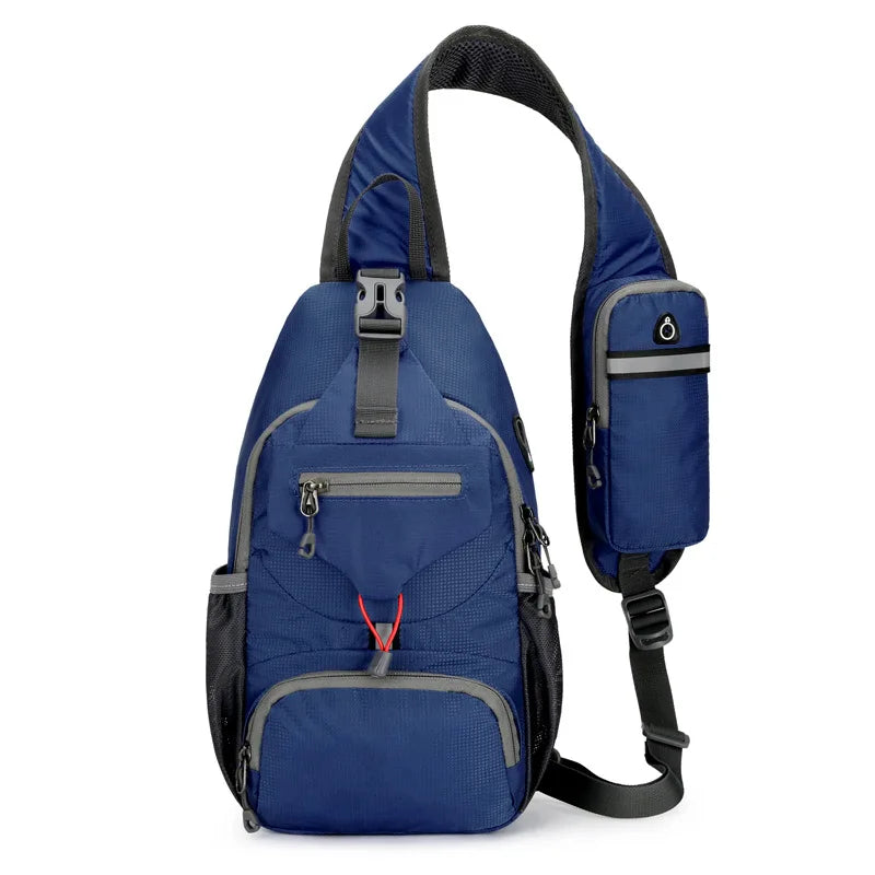 SecurePack | Anti-Theft Waterproof Multi-Pocket Shoulder Backpack – Lightweight Crossbody Travel Bag