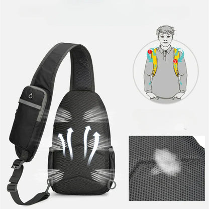 SecurePack | Anti-Theft Waterproof Multi-Pocket Shoulder Backpack – Lightweight Crossbody Travel Bag