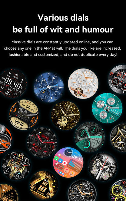 Smart Gold Women’s Smartwatch – Elegant Stainless Steel Design with Activity Tracking & Notifications