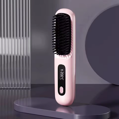 Portable Hair Styling Brush | Smooth & Healthy Hair Anytime, Anywhere