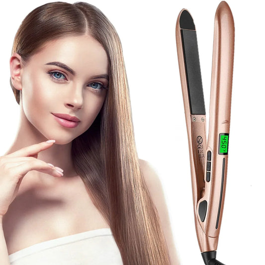 SmartWave – Ceramic Hair Waver & Straightener with LCD Display