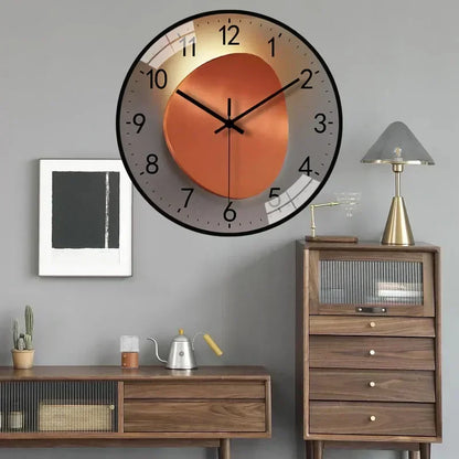 Silent Classic Wall Clock | Non-Ticking Elegant Timepiece for Bedroom & Office
