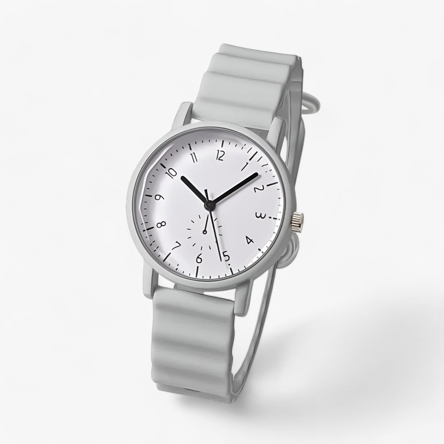 Mina Jelly Watch – Colourful Quartz Watch with Elegant Silicone Wave Strap