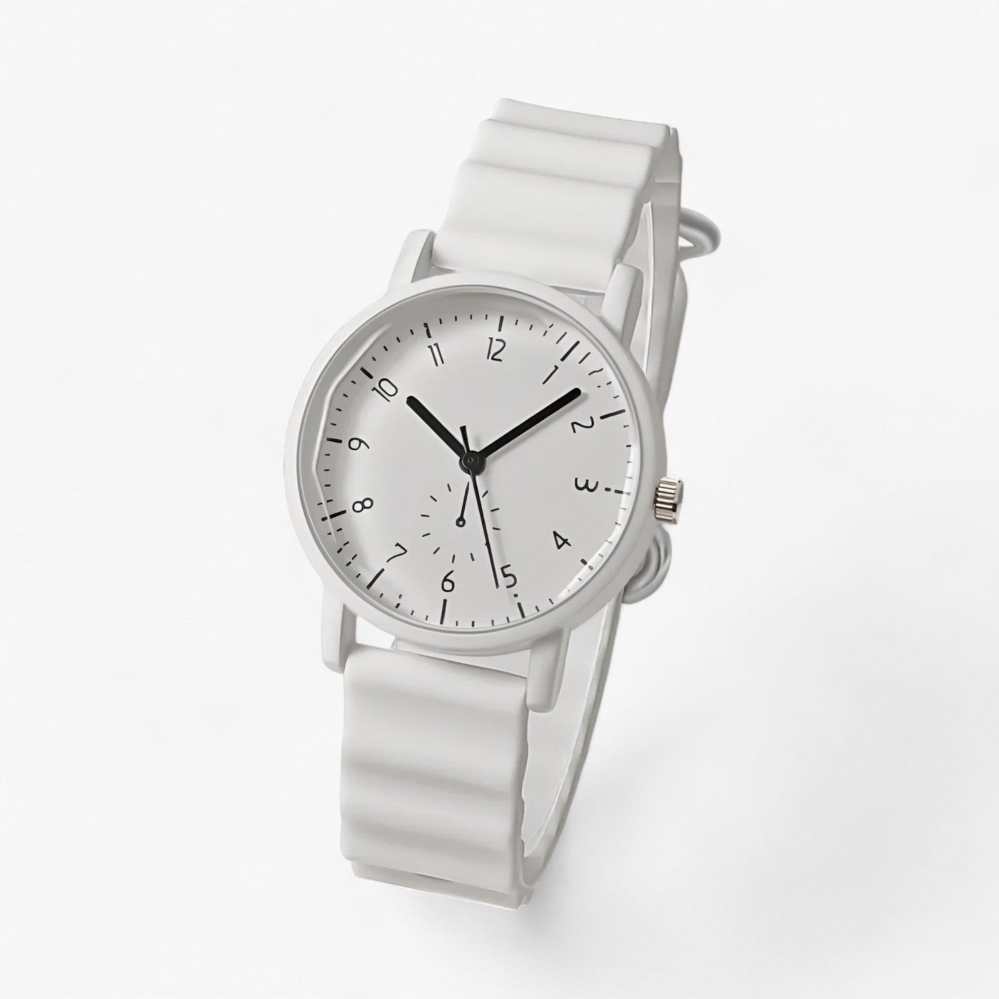 Mina Jelly Watch – Colourful Quartz Watch with Elegant Silicone Wave Strap