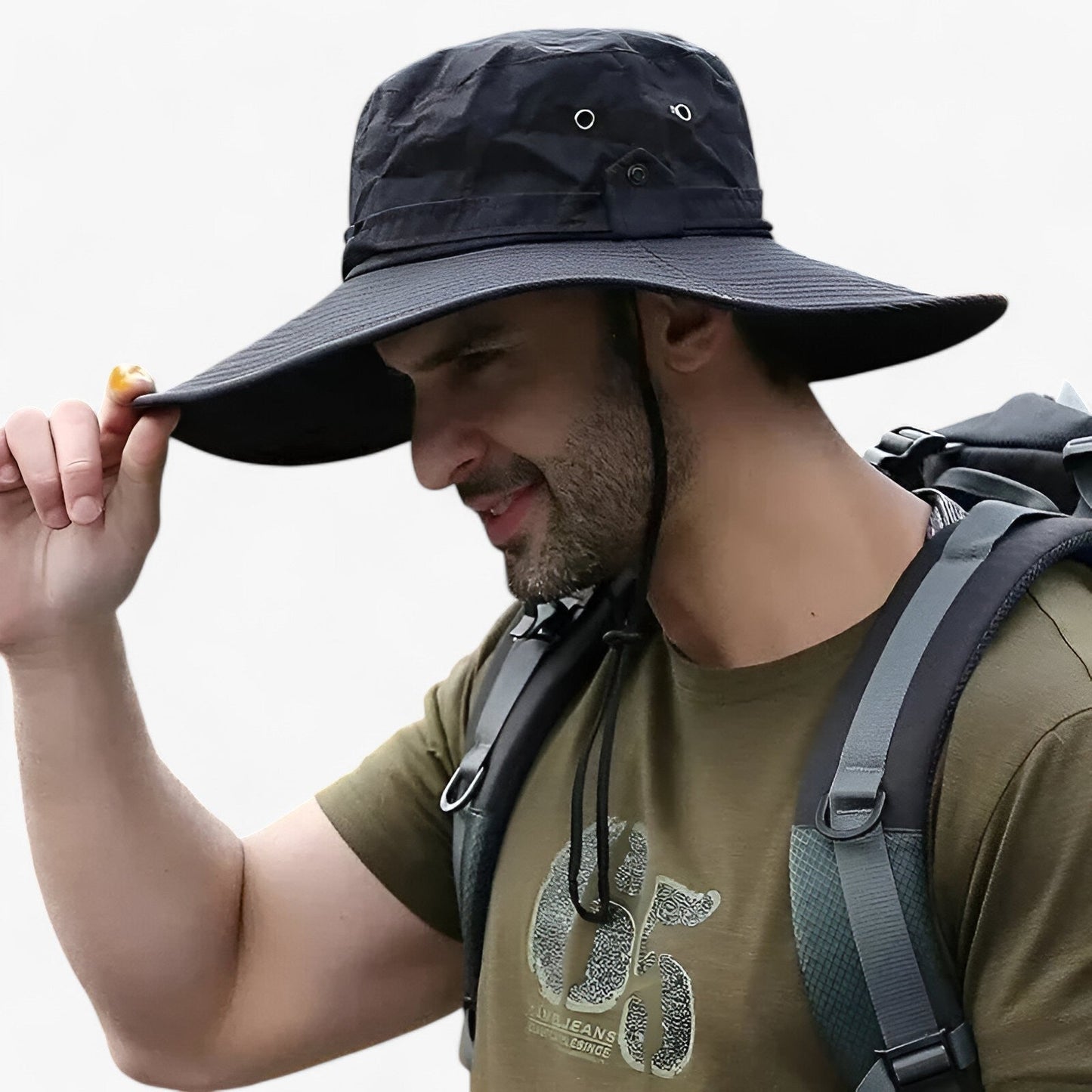 Zeno UV Protection Outdoor Hat – Breathable Sun Hat for Hiking, Camping & Fishing