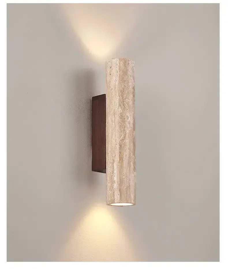 LumeStone Wall Lamp – Luxury LED Marble Light for Stylish Interiors