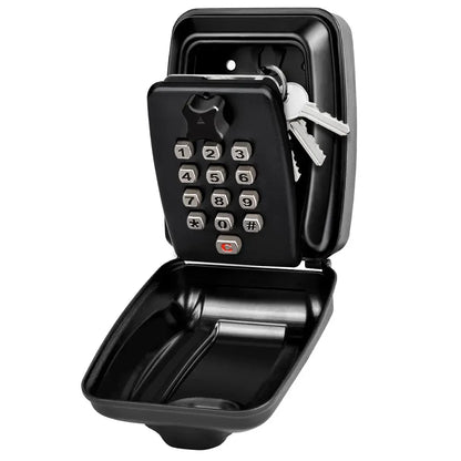 Waterproof Wall-Mounted Key Safe Box – Outdoor Lockable Key Storage with Combination Code