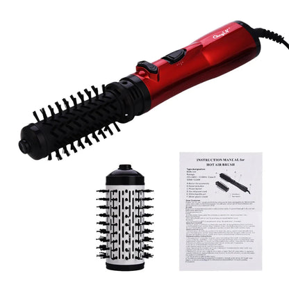 AirGlam – Auto-Rotating Ionic Round Brush & Hair Styler