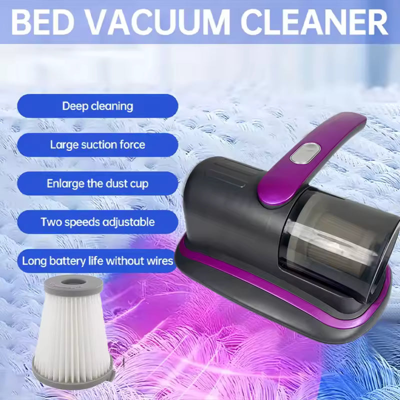Mite & Mattress Vacuum – UV Sterilising Handheld Cleaner