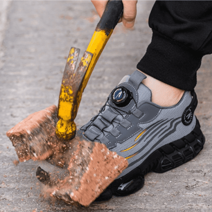 SafeShoez – Orthopedic Safety Work Shoes with Steel Toe & Memory Foam