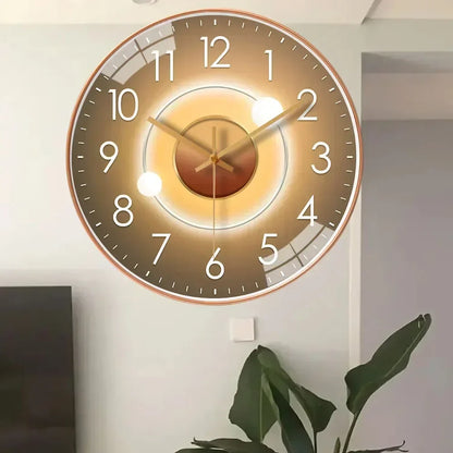 Silent Classic Wall Clock | Non-Ticking Elegant Timepiece for Bedroom & Office