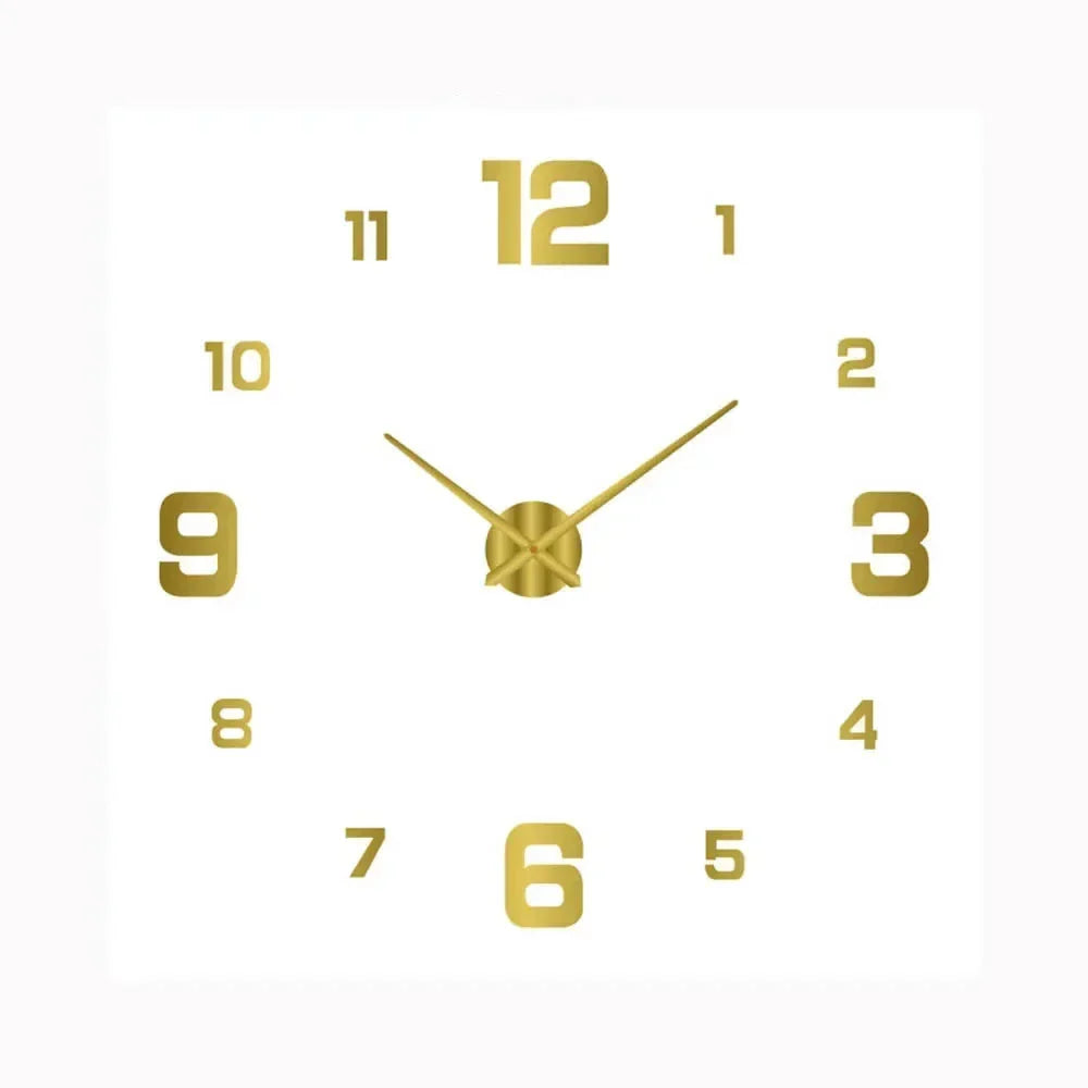 Silent Classic Wall Clock | Non-Ticking Elegant Timepiece for Bedroom & Office