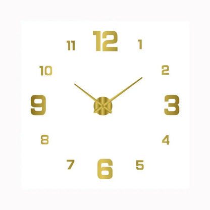 Silent Classic Wall Clock | Non-Ticking Elegant Timepiece for Bedroom & Office