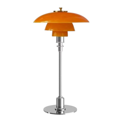 Scandinavian Dimmable Table Lamp – Modern Danish Designer Iron & Glass Lamp
