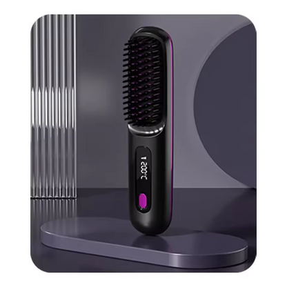 Portable Hair Styling Brush | Smooth & Healthy Hair Anytime, Anywhere