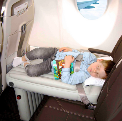 FlyEase Inflatable Airplane Bed for Kids – Portable In-Flight Travel Mattress