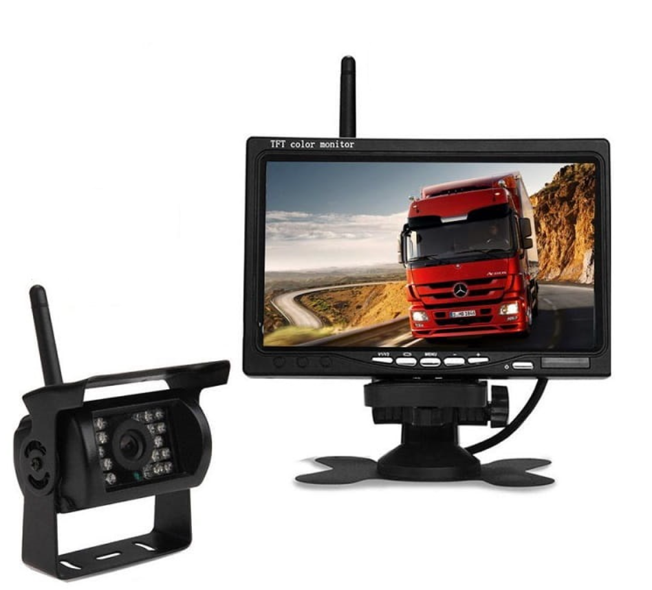 Trailer Truck RV Wireless Backup Camera System with 7